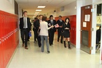 Principal, Teachers and Students from Chinese Sister School visit Thomas Jefferson High School in Dallas, Texas March 2012