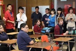 Principal, Teachers and Students from Chinese Sister School visit Thomas Jefferson High School in Dallas, Texas March 2012