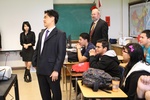 Principal, Teachers and Students from Chinese Sister School visit Thomas Jefferson High School in Dallas, Texas March 2012