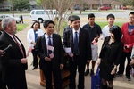 Principal, Teachers and Students from Chinese Sister School visit Thomas Jefferson High School in Dallas, Texas March 2012