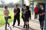 Principal, Teachers and Students from Chinese Sister School visit Thomas Jefferson High School in Dallas, Texas March 2012