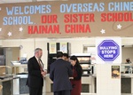 Principal, Teachers and Students from Chinese Sister School visit Thomas Jefferson High School in Dallas, Texas March 2012