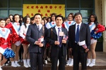 Principal, Teachers and Students from Chinese Sister School visit Thomas Jefferson High School in Dallas, Texas March 2012