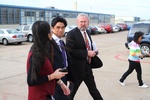 Principal, Teachers and Students from Chinese Sister School visit Thomas Jefferson High School in Dallas, Texas March 2012