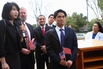 Principal, Teachers and Students from Chinese Sister School visit Thomas Jefferson High School in Dallas, Texas March 2012