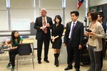 Principal, Teachers and Students from Chinese Sister School visit Thomas Jefferson High School in Dallas, Texas March 2012