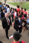 Principal, Teachers and Students from Chinese Sister School visit Thomas Jefferson High School in Dallas, Texas March 2012